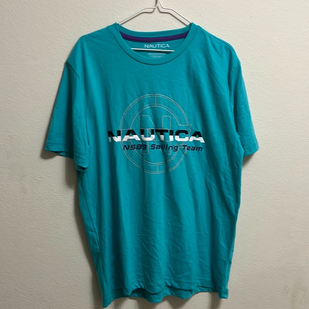 BRAND NEW W/ TAG NAUTICA AQUA TEE